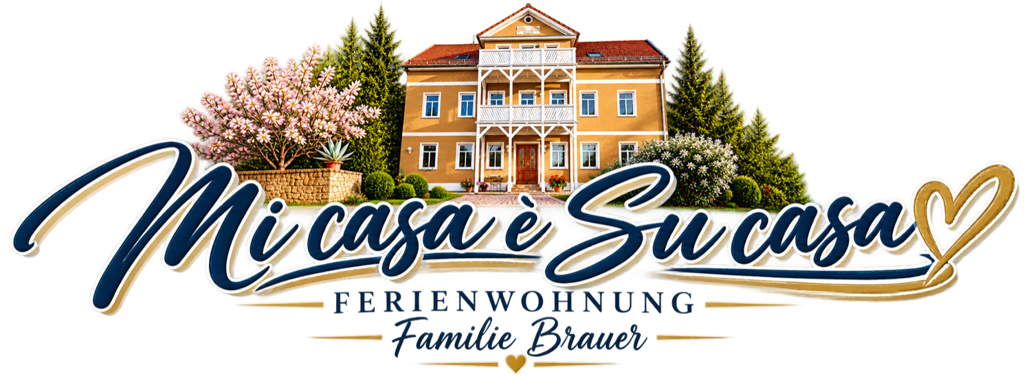 Mi casa è Su casa – Ferienwohnung Familie Brauer in Bad Sulza